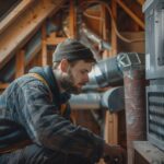 VMI installée dans une maison ancienne rénovée