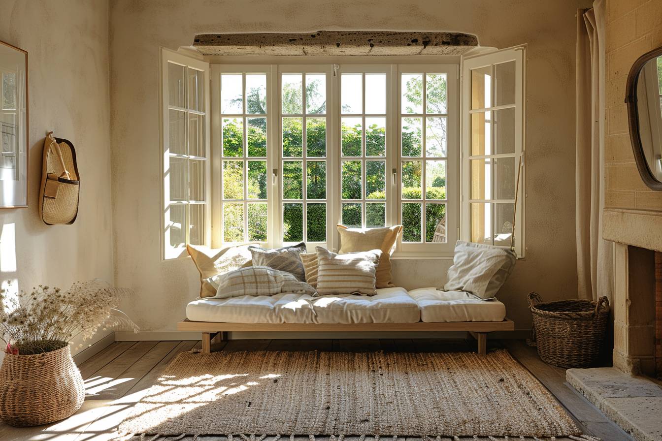 Maison traditionnelle sans système de ventilation
